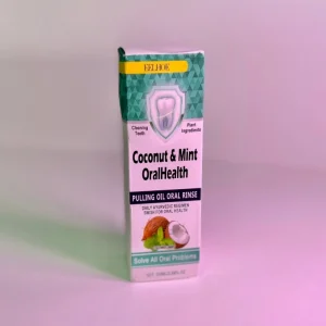Enjuague bucal de aceite de coco